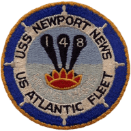 USS Newport News (CA-148) LOGO